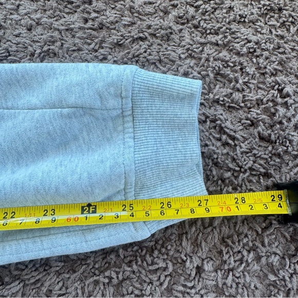 Lululemon Warm Down Jogger Gray Cotton Terry Size 2 - Picture 8 of 8